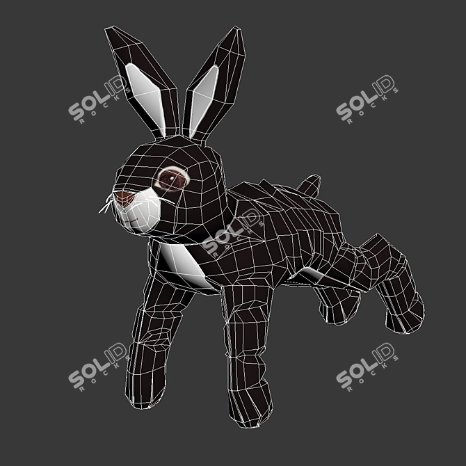 Vandring Hayr Plush Toy - Safe and Fun Playtime Companion 3D model image 2