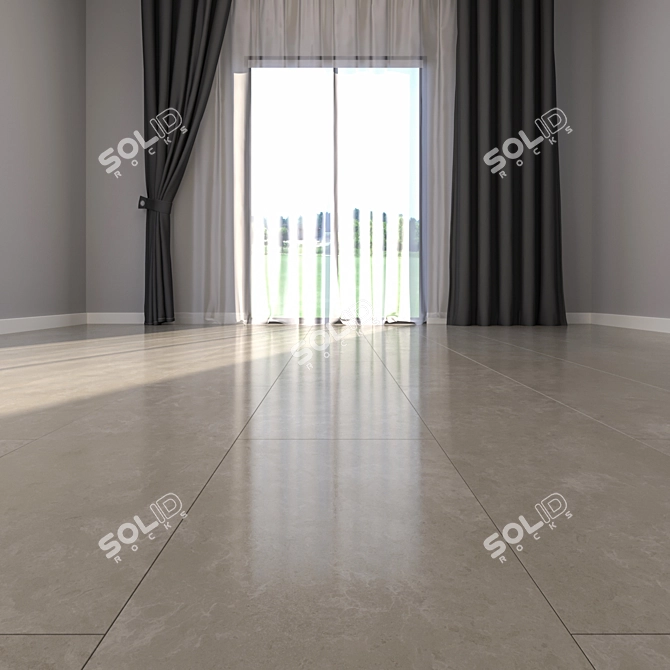 Luxury Marble Floor Collection 3D model image 2