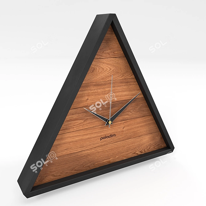 Paladim TRIK 3D Wall Clock 3D model image 2