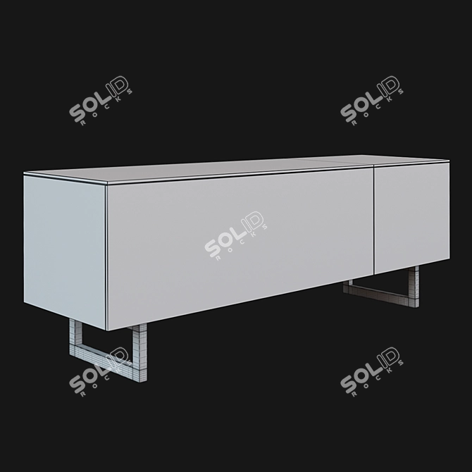 Elegant Ruben Storage Solution 3D model image 2