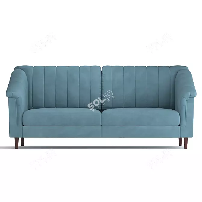 Elegant Pinskdrev Dakar Sofa 3D model image 1