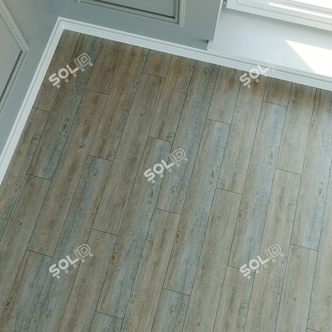 WINEO Laminate: Natural Wood Parquet 3D model image 2