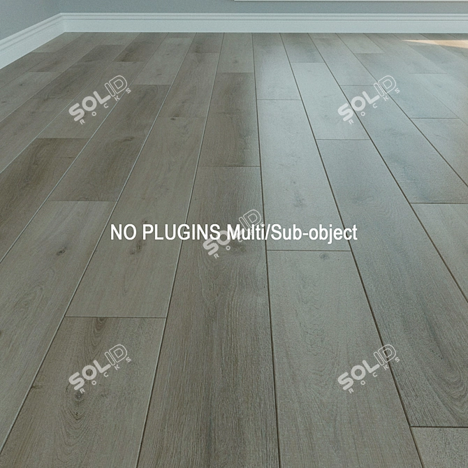 WINEO Laminate - Natural Wood Parquet 3D model image 1