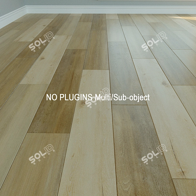 WINEO Laminate Parquet - Natural Wood Flooring 3D model image 1