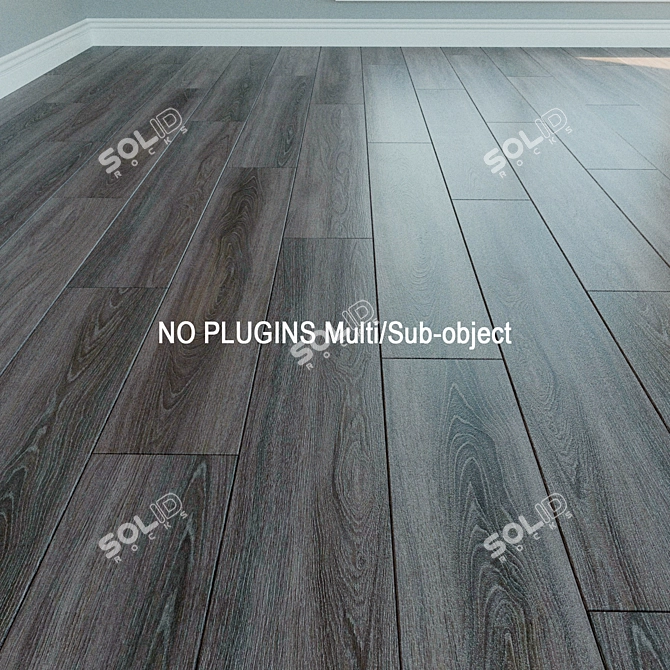 WINEO DLC00116: Natural Wood Laminate 3D model image 1