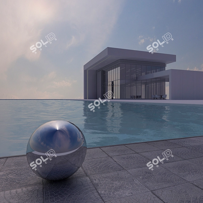 Title: Daytime Aerial HDRI Map 3D model image 2
