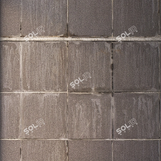 High Detail Seamless Texture Tile 3D model image 3