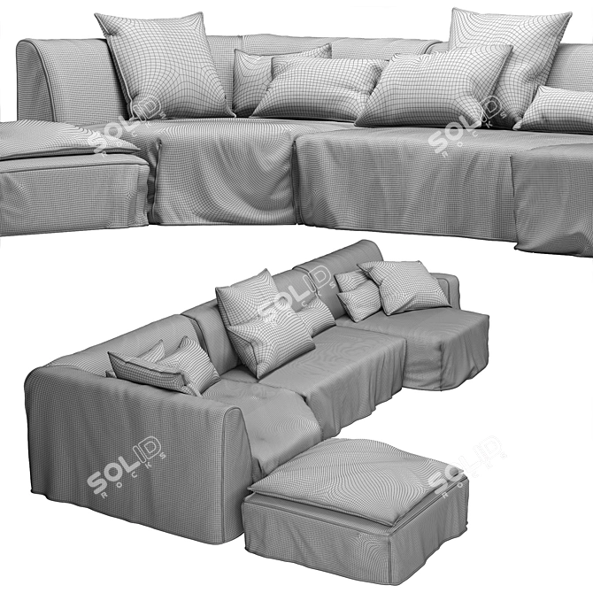 Gervasoni More: Elegant Comfort for your Space 3D model image 3