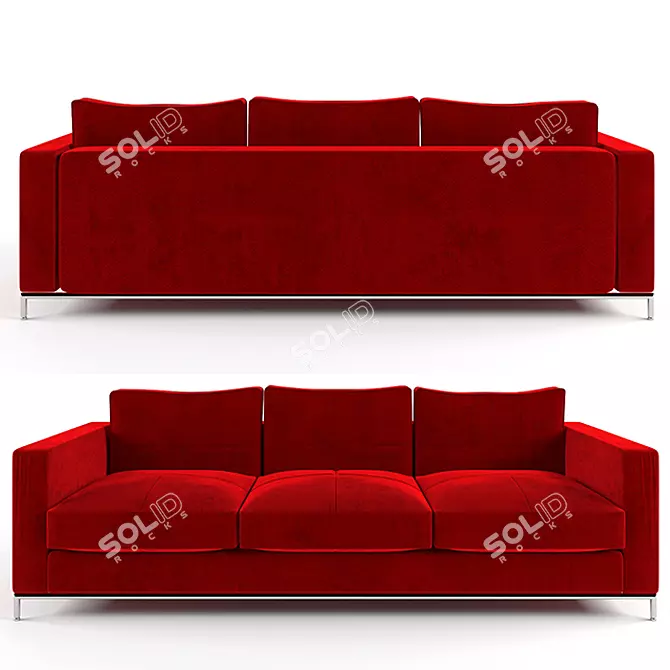 Bebitalia George Citterio Sofa 3D model image 1