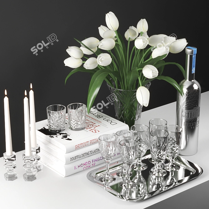 Crystal Collection Set 3D model image 2