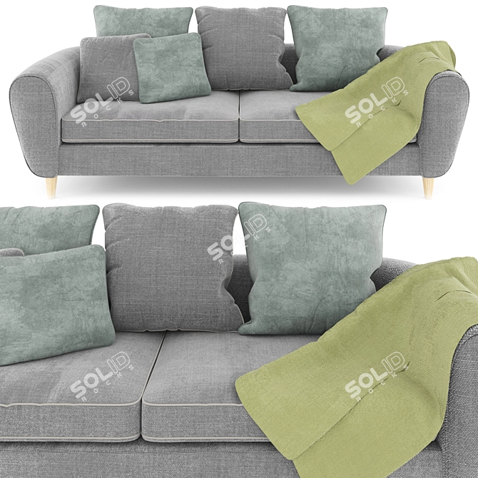 Versatile Sofa Modelleri 3D model image 1