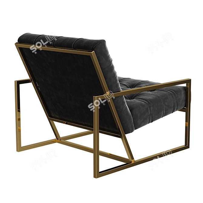 Mahora Armchair: Stylish and Comfortable 3D model image 2