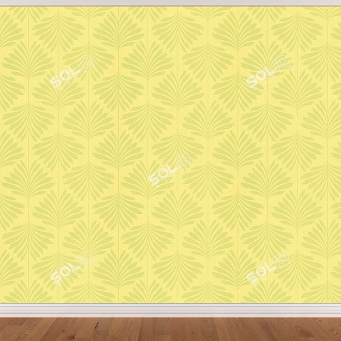 Seamless Wallpaper Seth - 3 Colors 3D model image 3