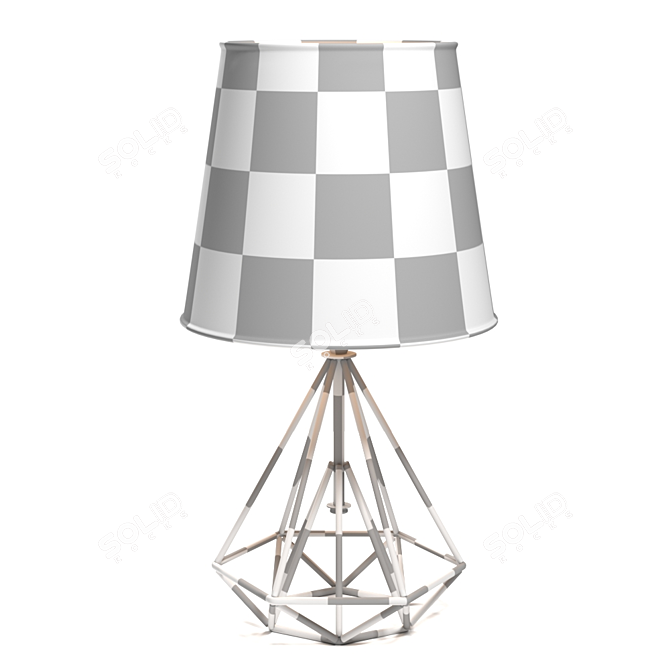 Modern Loft Lamp NL-011 - Stylish and Functional 3D model image 2