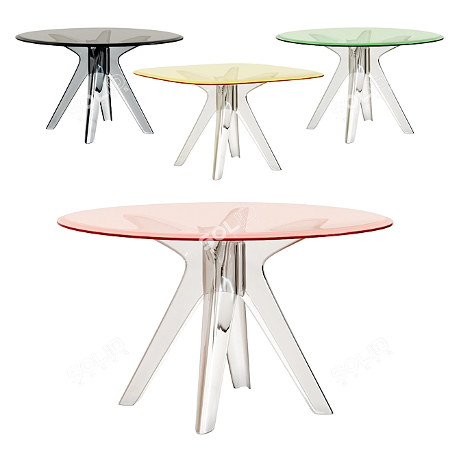 Elegant Sir Gio Table for Stylish Interiors 3D model image 1