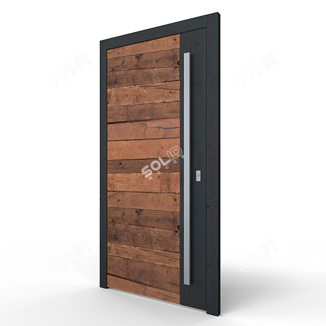 German-Made KOWA DOOR | Planken 3D model image 2