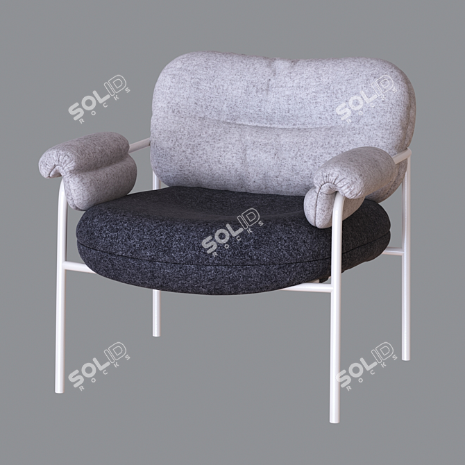 Bollo: Modern Comfort and Style 3D model image 1