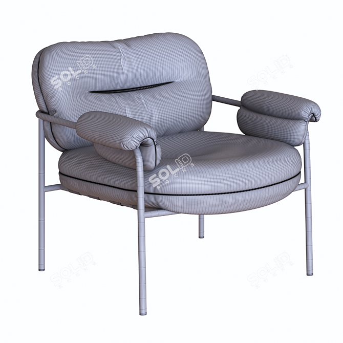 Bollo: Modern Comfort and Style 3D model image 3