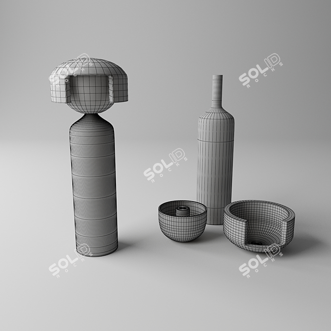 Pottery Pro: Modern Design 3D model image 2