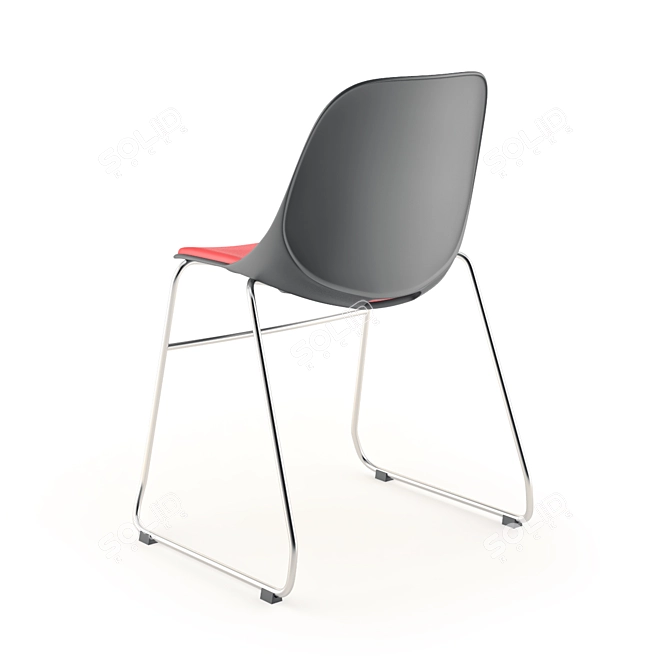 Cerantola ErgoMax Office Chair 3D model image 2