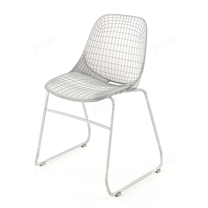 Cerantola ErgoMax Office Chair 3D model image 3