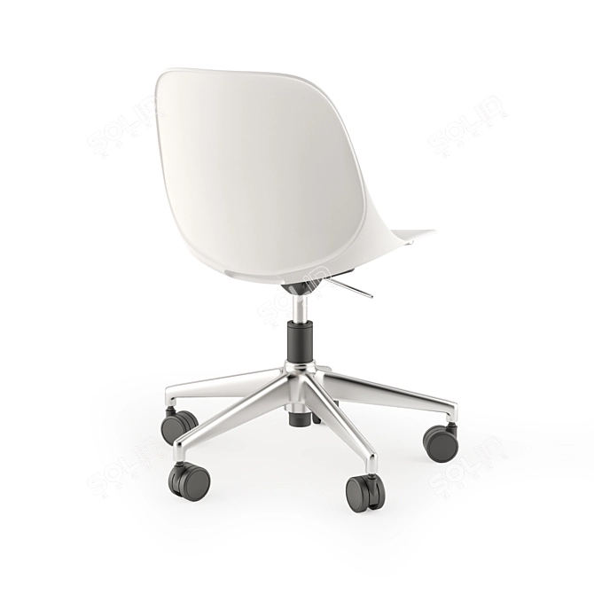 Cerantola Ergo Office Chair: Stylish, Functional, and Quick 3D model image 2