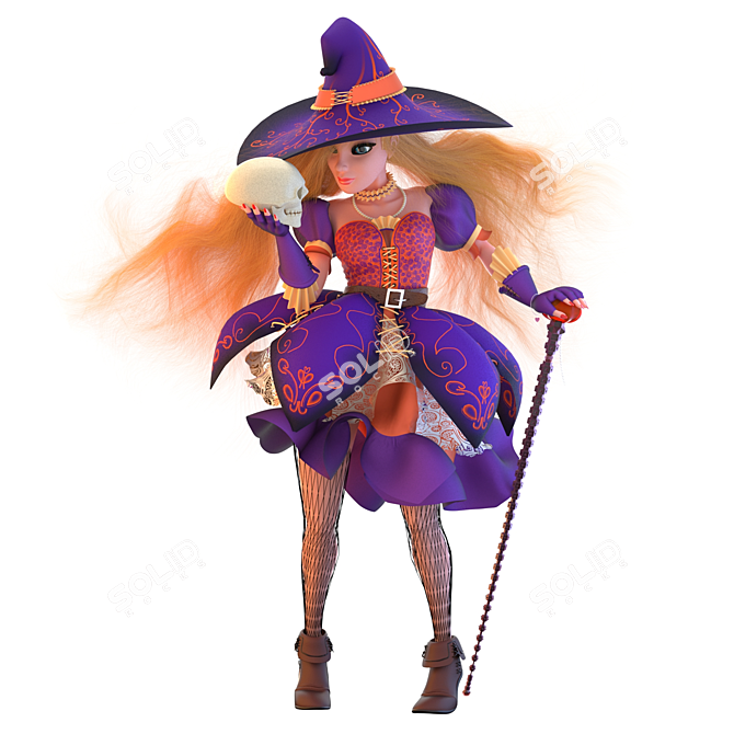 Magical Mystique: 2014 Magician Figure 3D model image 1