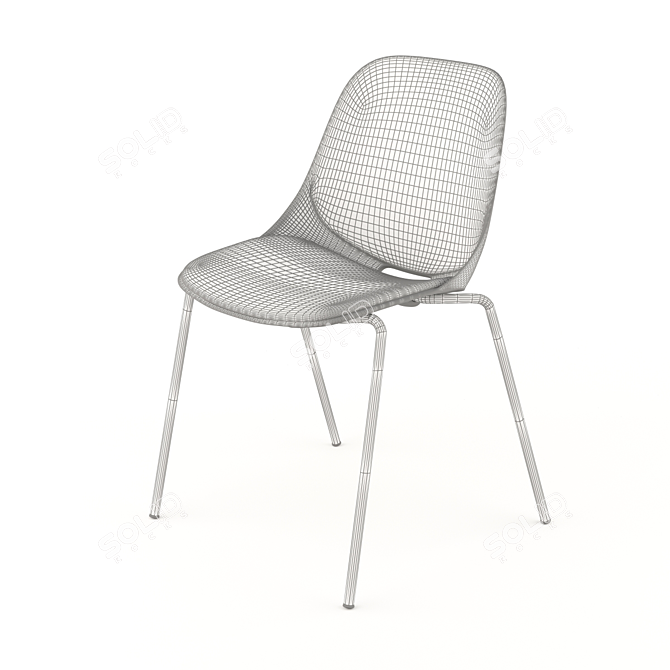 Cerantola Quick Chair: High-Quality 3D Model 3D model image 3