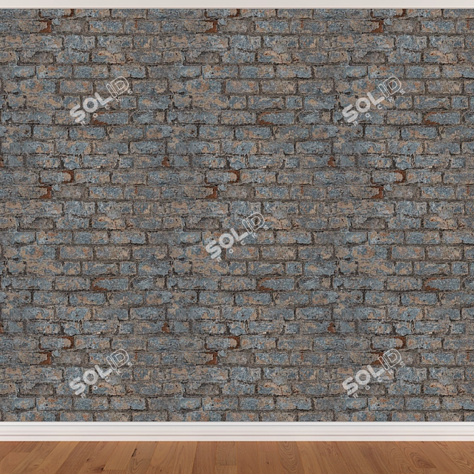 Seamless Wallpapers Set - 3 Textures 3D model image 2