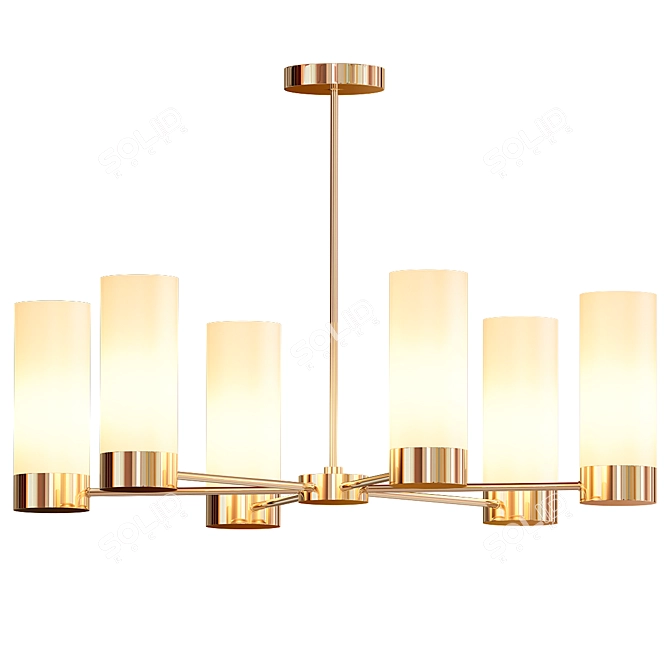 Elegant McGee Chandeliers 3D model image 1