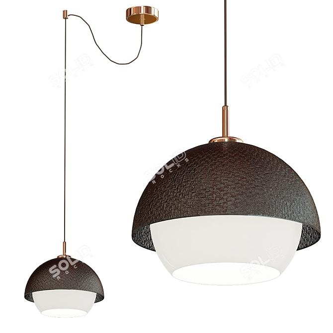 Eterno Venicem Chandelier 3D model image 1