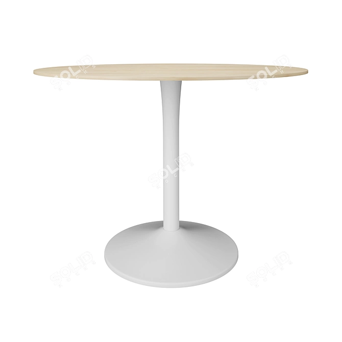 Elegant Space-Saving New York Table 3D model image 3