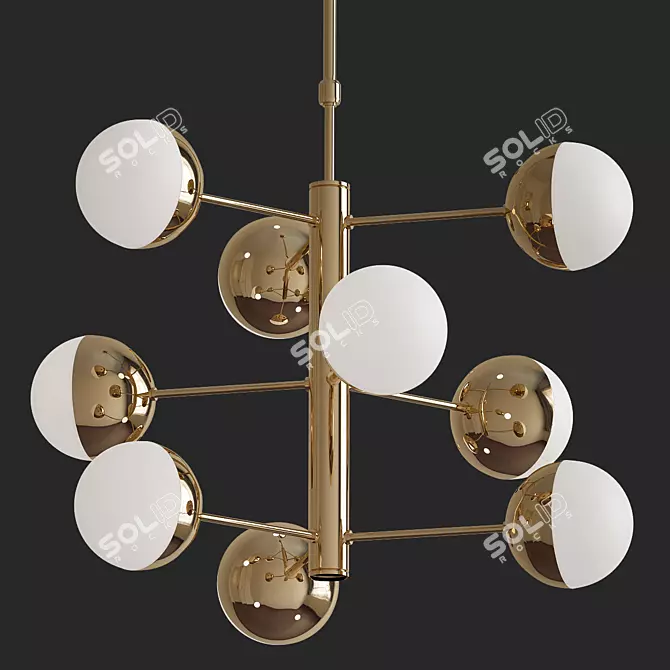 Italian Globe Falls 3D model image 1