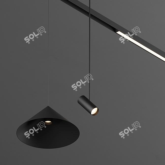 Xal Move It 25 S: Versatile Lighting Collection 3D model image 3