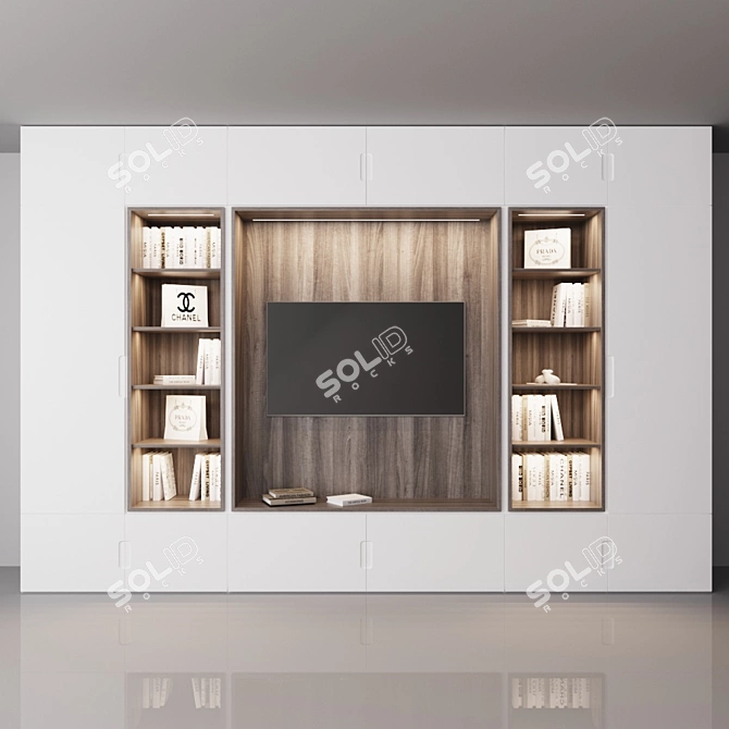 Modern Furniture Set 3D model image 1