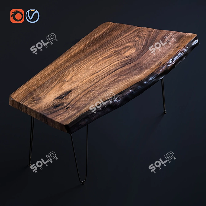 Luck Charm Slab 3D model image 1