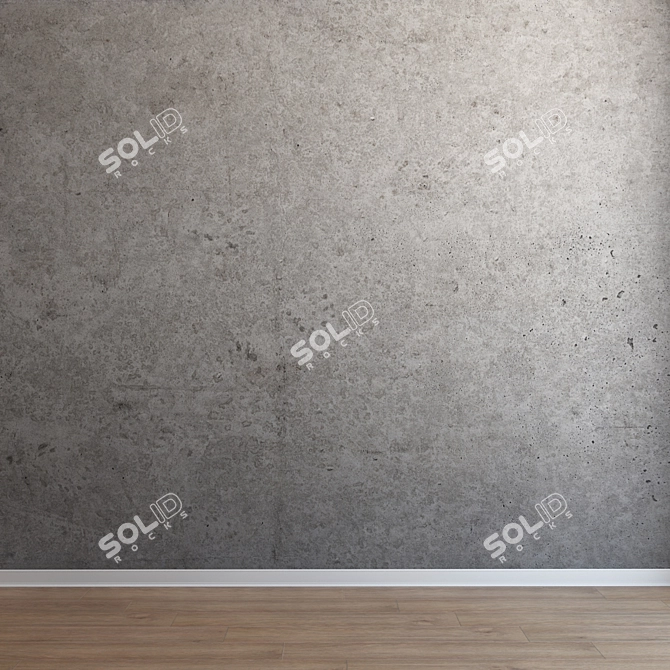 Seamless Concrete Texture 3D model image 3