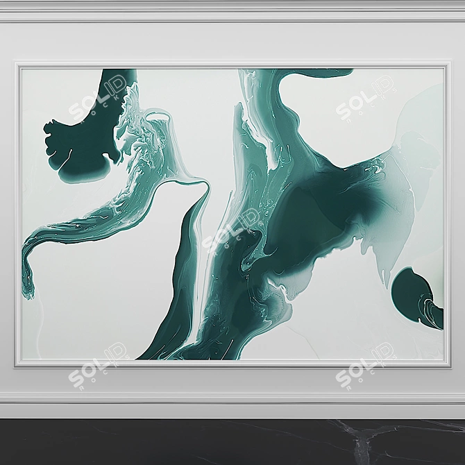 Fluid Art Masterpiece: FA_25S1 3D model image 3