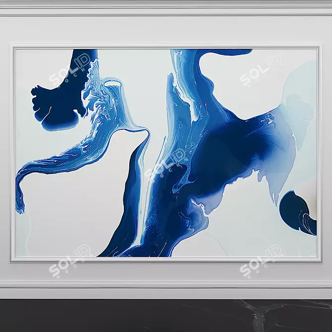 Fluid Art Masterpiece: FA_25S1 3D model image 1