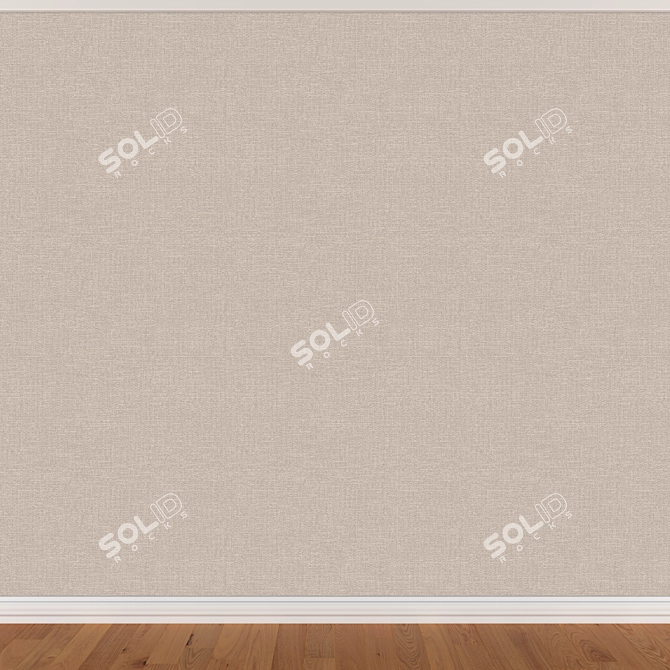 Seamless Wallpaper Set - 3 Colors 3D model image 2