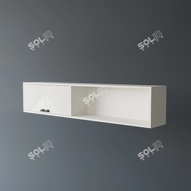 Vesuvius Shelf: Stylish and Functional 3D model image 1