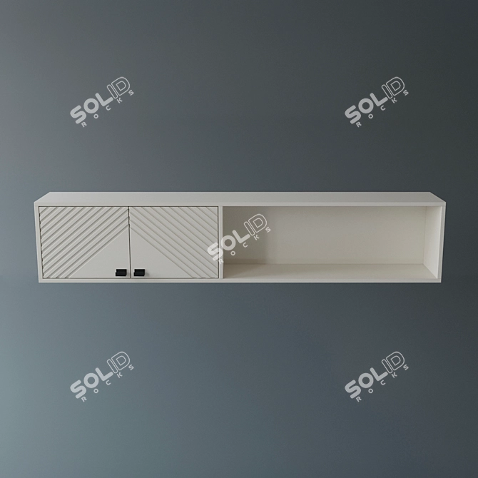 Vesuvius Shelf: Stylish and Functional 3D model image 2