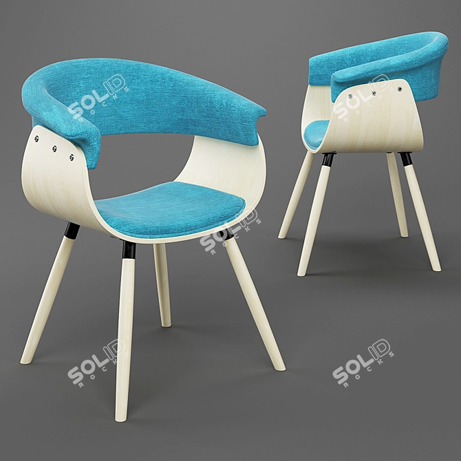 Modern Living Room Chair 3D model image 1