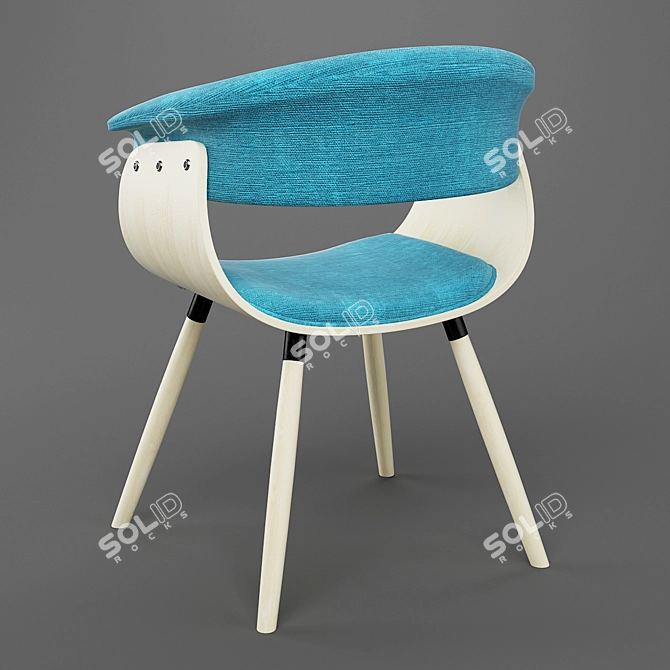 Modern Living Room Chair 3D model image 2