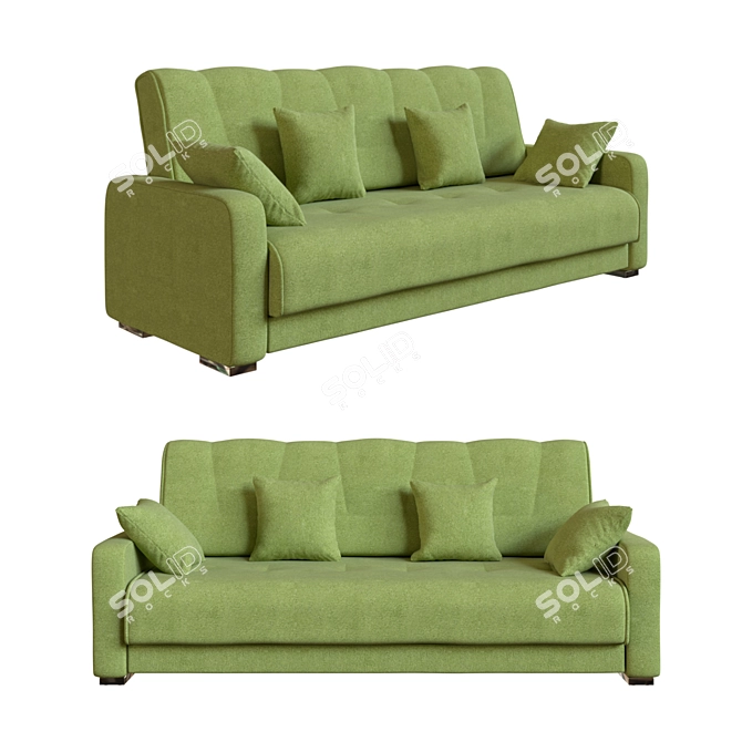 Title: Fran Sofa Astra 3D model image 1