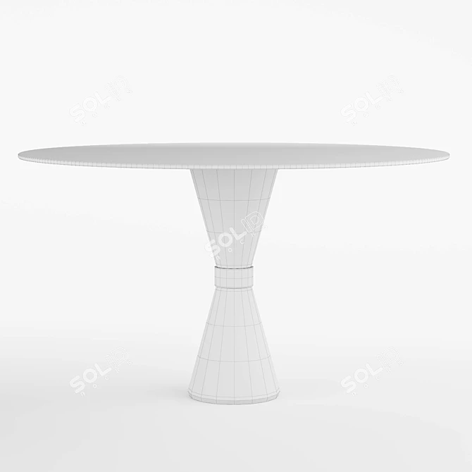 Elegant Vinicius Dining Table 3D model image 3