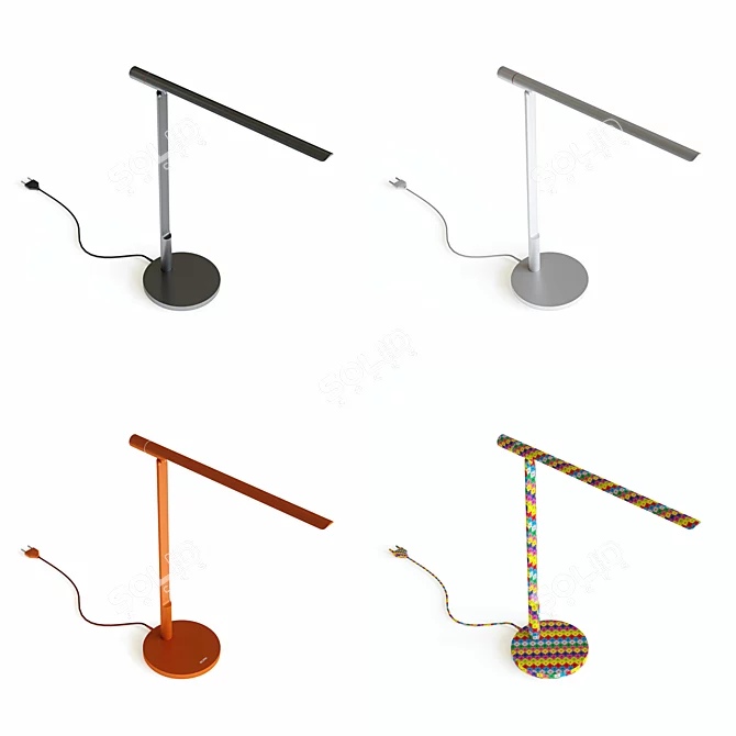 Bork L 780: Wireless Charging LED Desk Lamp 3D model image 2