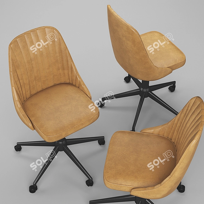 Modern Office Chair 2013 3D model image 3