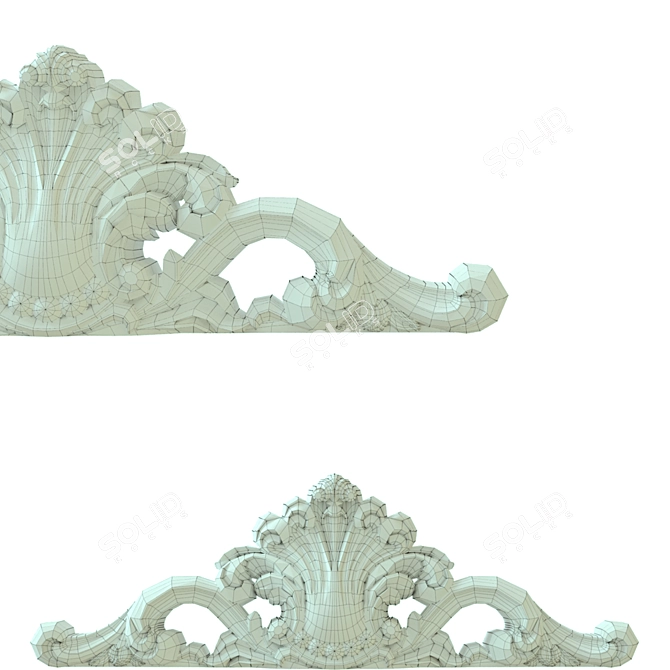 Classic Furniture Decor 3D model image 2