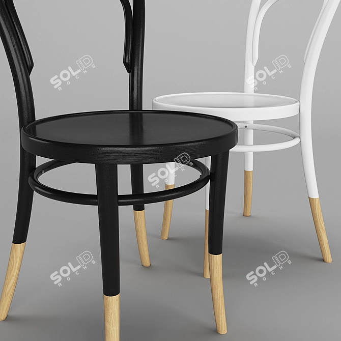 Vienna Chair 09 - Elegant and Versatile 3D Model 3D model image 2